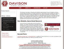 Tablet Screenshot of dwinesupplies.com
